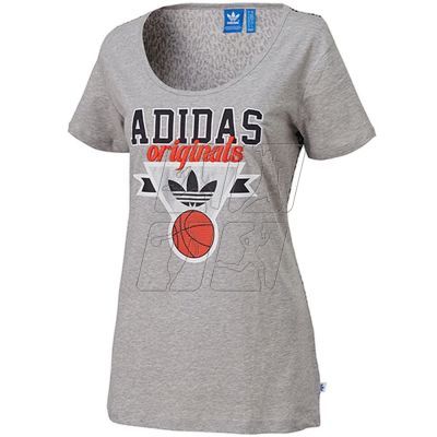 4. Adidas Originals Bball Tee 2 Leo W G91010