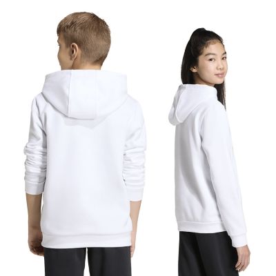 2. Kids' adidas Entrada 26 Hoody white JZ6561