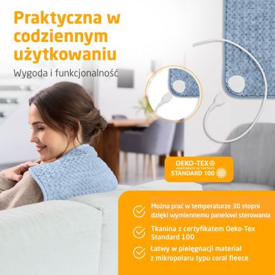 12. Medisana HP 515 heating pad (blue)