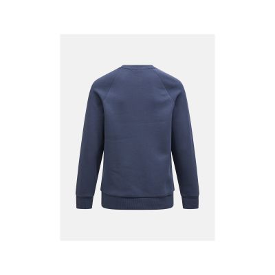 3. Peak Performance M Original Small Logo Crew sweatshirt blue