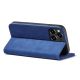 5. Magnet Fancy Case Case for iPhone 13 Pro Max Pouch Card Wallet Card Holder Blue