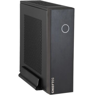 Chieftec Compact IX-03B-OP Case (Mini ITX; black)