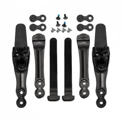 L+R buckles with straps + Seba E3 screws