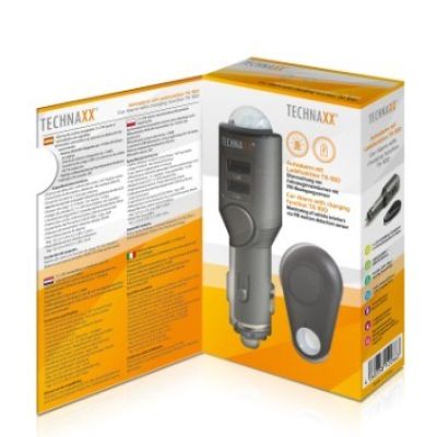 8. Car alarm & car charger 2 in 1