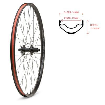 WTB PROTERRA i27x29'' rear wheel 148x12 32 6 bolt MS