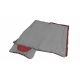 6. Outwell Contour Junior Sleeping Bag (140 cm) - red/grey