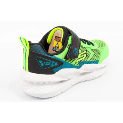 4. Skechers Meteor-Lights LED Children's Sports Shoes for Boys with Velcro