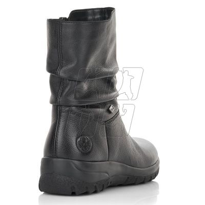 11. Waterproof leather boots insulated with wool Rieker TEX W RKR617