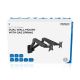2. Deltaco Wall Mount for 2 Monitors 17" - 32" (ARM-0361)