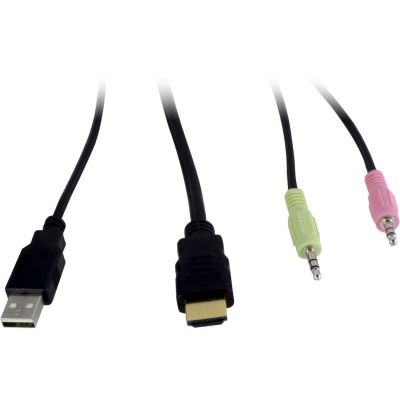 4. Inter-Tech AS-21HA HDMI KVM Switch Black