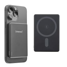 Intenso Magnetic Wireless Power Bank 5000 mAh Gray USB-C