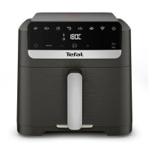 Tefal Easy Fry Mega Compact EY866HE1 fryer Single 7.5 l Standalone Hot Air Fryer Black, Silver