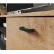 2. TV cabinet SOHO 140 lefkas oak + black