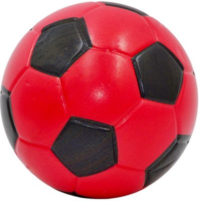 2. PU FOAM BALL 15CM RED BLACK ENERO