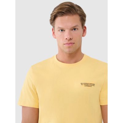 3. Men's regular T-shirt with print 4F 4FWSS25TTSHM1974- 4F 4FWSS25TTSHM1974-71S