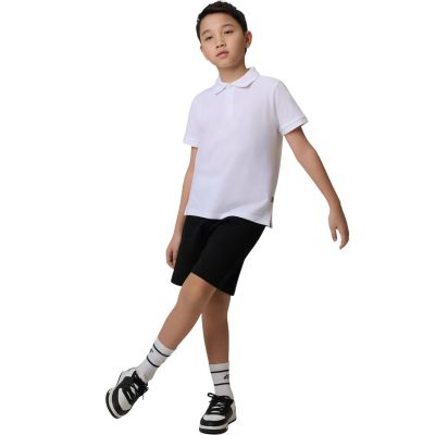 8. Boy's polo shirt 4F M662 white 4FJWSS26TPTSM662 10S