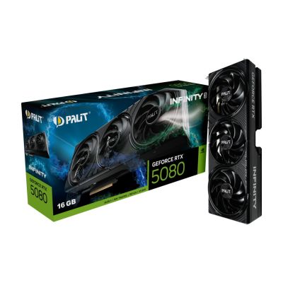 11. Palit RTX5080 INFINITY 3 16GB GDDR7 256bit 3-DP HDMI NVIDIA GeForce RTX 5080