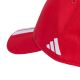 4. adidas Manchester United Kids' Cap Red and White KT0655