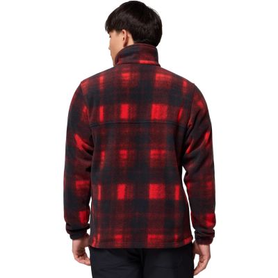 3. Columbia Steens Mountain Printed Jacket 1478231698 Red L