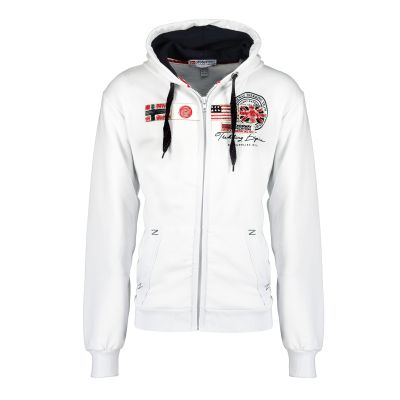 Men's sweatshirt Geographical Norway GORMA MEN 100 EO +BS (WT1880H/GN-WHITE)