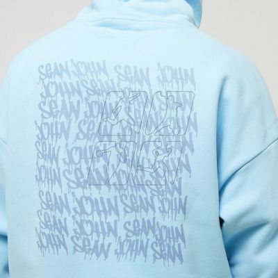 7. Sean John Script Logo Back Artwork Hoodie M 6021390