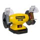 STANLEY 2-in-1 STONE-BRUSH BENCH GRINDER SXGBP150E