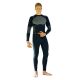 24. GLOVII HEATED THERMOACTIVE UNDERWEAR SET, SWEATSHIRT AND PANTS, SIZE L, BLACK, BATTERIES AND CHARGER INCLUDED, GXBL