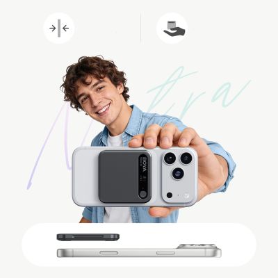 13. BOYA Notra Voice Recorder with AI Transcription - Black