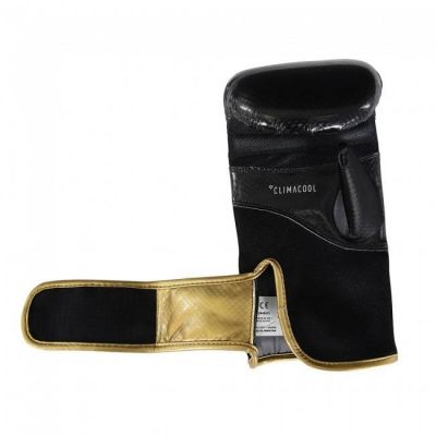 6. Adidas HYBRID Bag Glove 75 black and gold