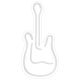 7. Neon LED Activejet AJE-NEON GUITAR