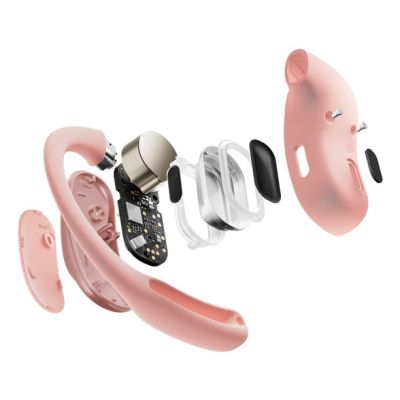 8. Shokz OpenFit Air Pink Wireless In-Ear Headphones