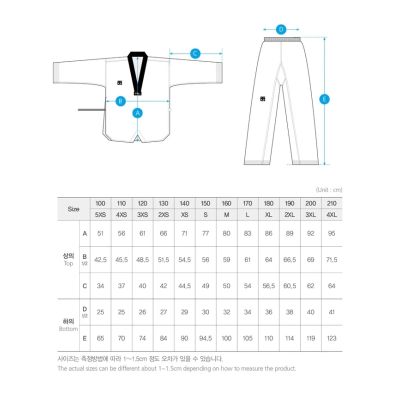 12. Dobok for Taekwondo MTX 2 Black - approved by World Taekwondo (WT) | MOOTO