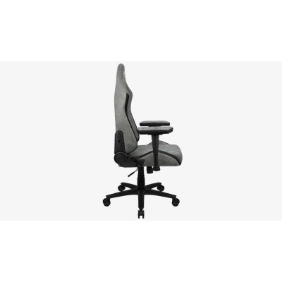 5. AEROCOOL CROWN AeroSuede Stone Gray armchair
