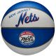5. Wilson NBA Team Retro Brooklyn Nets Mini Ball WTB3200XBBRO