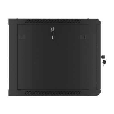 8. Lanberg WF01-6609-00B 9U Rack Wall Mounted Cabinet Black
