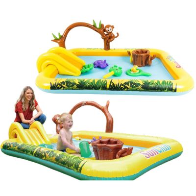 CHILDREN'S POOL PLAYGROUND ANIMALS 214x167CM 51223