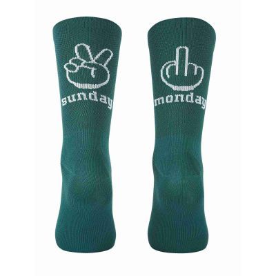 NORTHWAVE Sunday Monday Sock cycling socks emerald
