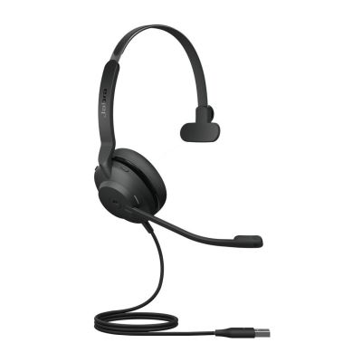 3. Jabra 23189-899-979 Headphones/Headset Wired Headband Office/Call Center USB Type-A Black