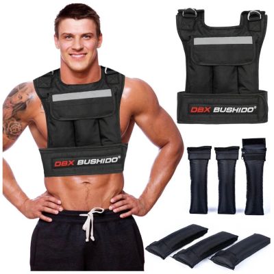 34. Weighted Training Vest 6 Inserts (Empty)