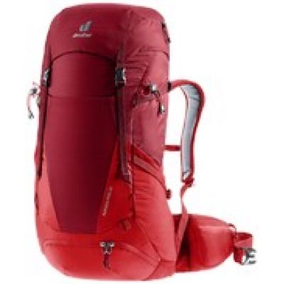 13. DEUTER Futura Pro 36 Masala-Cherry Hiking Backpack