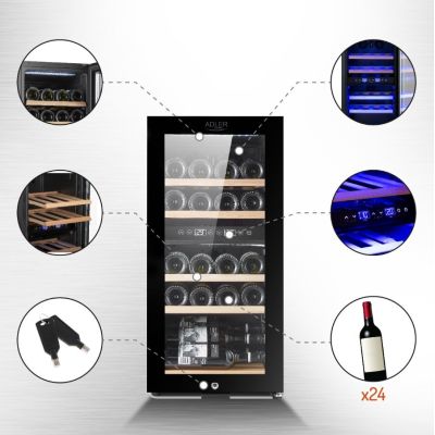 9. ADLER AD 8080 wine refrigerator