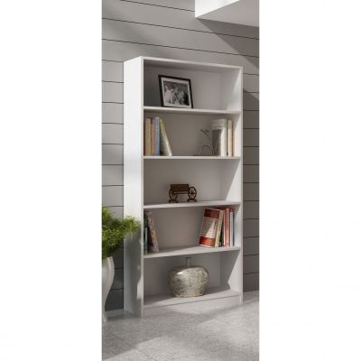 BOOKSHELF 80 CM WHITE