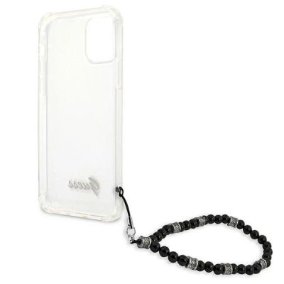 7. Guess GUHCP12MKPSBK iPhone 12/12 Pro 6.1" Transparent hardcase Black Pearl