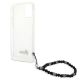 7. Guess GUHCP12MKPSBK iPhone 12/12 Pro 6.1" Transparent hardcase Black Pearl