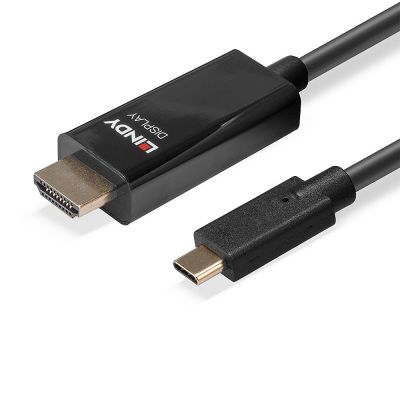 6. Lindy 43315 Cable Adapter 5m USB Type-C HDMI Type A (Standard) Black