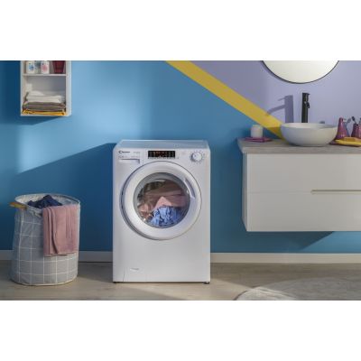 62. Candy Smart Pro Inverter CO 474TWM6/1-S Washing Machine Front Load 7 kg 1400 RPM White