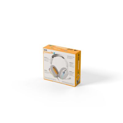 25. Glorious Gaming Glorious GHS Eternal RGB – RGB Stereo Gaming Headphones for PC, PS5, PS4, Switch – Custom-Tuned Drivers, Detachable Microphone, USB-C – Durable, 24/7 Comfort – White