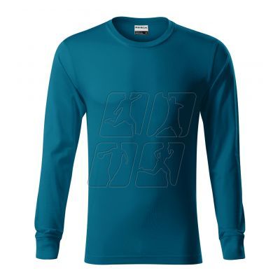 2. Unisex T-shirt Resist LS (petrol blue)