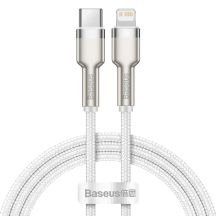 BASEUS USB-C LIGHTNING CAFULE PD CABLE 1M WHITE