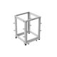 13. LANBERG 19" 15U 600x600-1100 OR01-6115-S rack cabinet adjustable gray